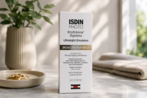 isdin eryfotona ageless tinted mineral face sunscreen outer box