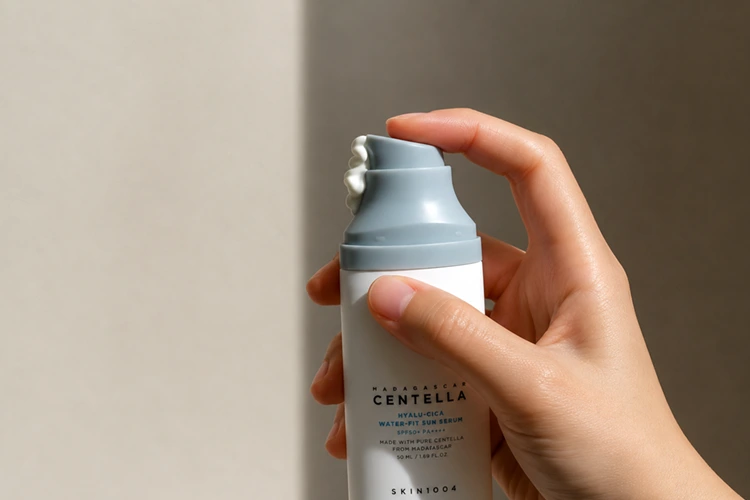 natural and softly dewy finish of skin1004 madagascar centella