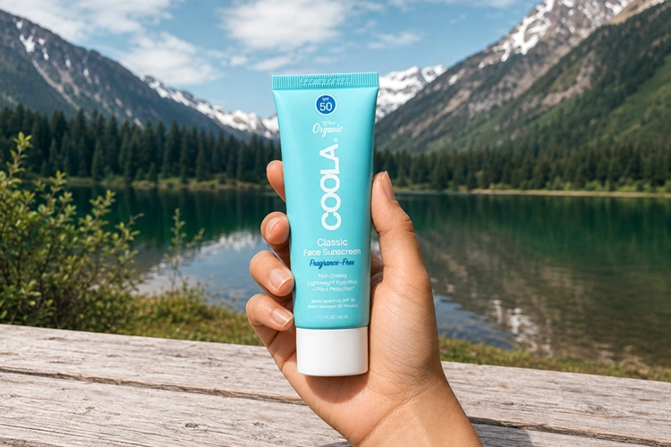 packaging of coola classic face sunscreen