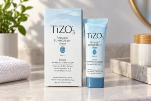 packaging of tizo 3 facial mineral sunscreen tinted spf 40
