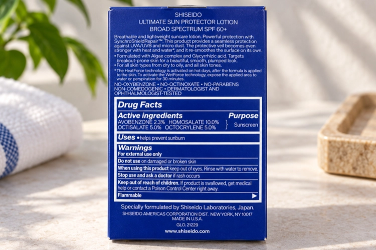 u.s. packaging with drug facts